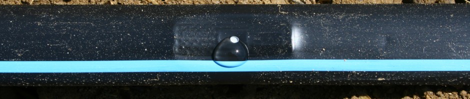 Neptune Flat Emitter Dripline for Row Crops